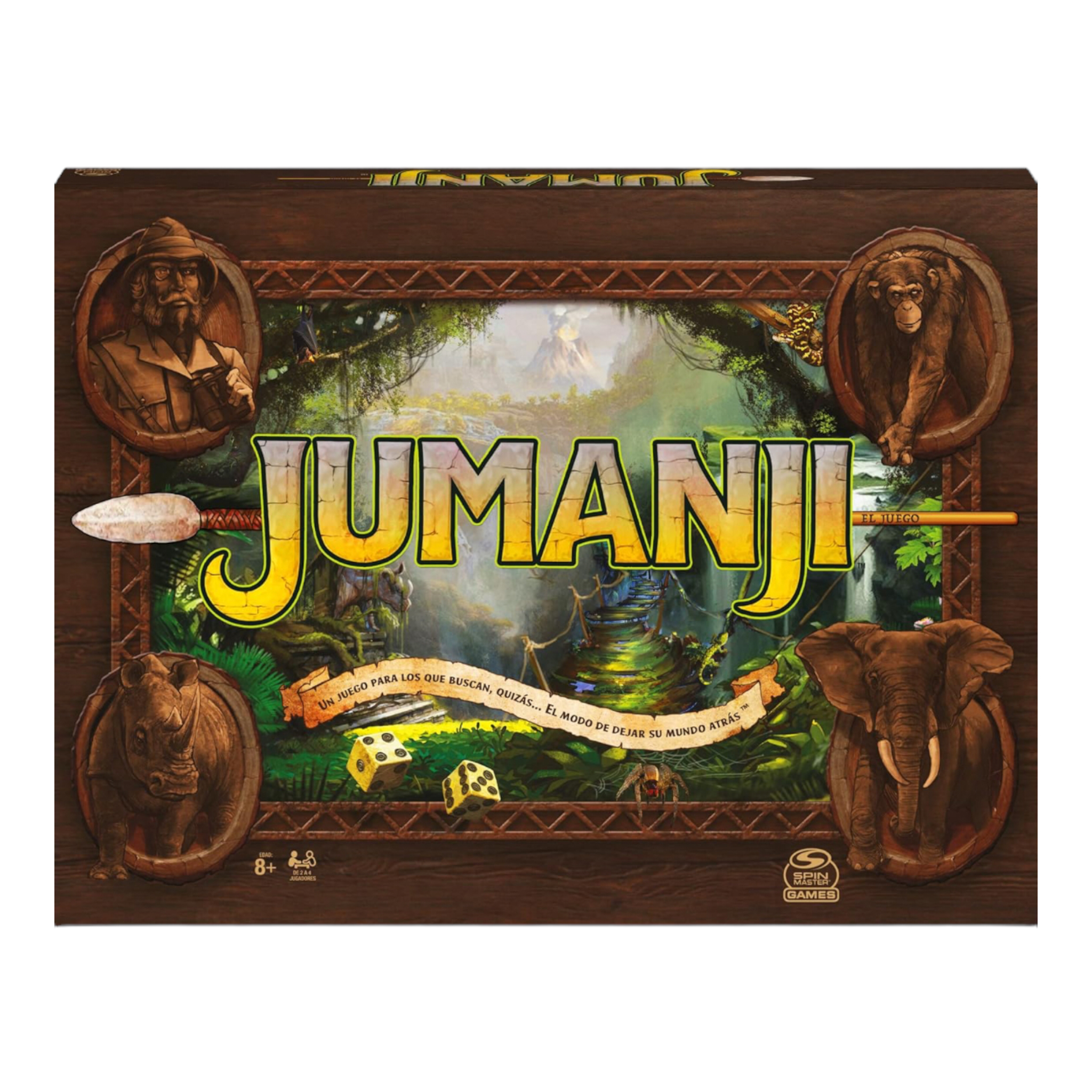 Foto 3 pulgar | Jumanji El Juego La Última Edición Del Clásico Spin Master