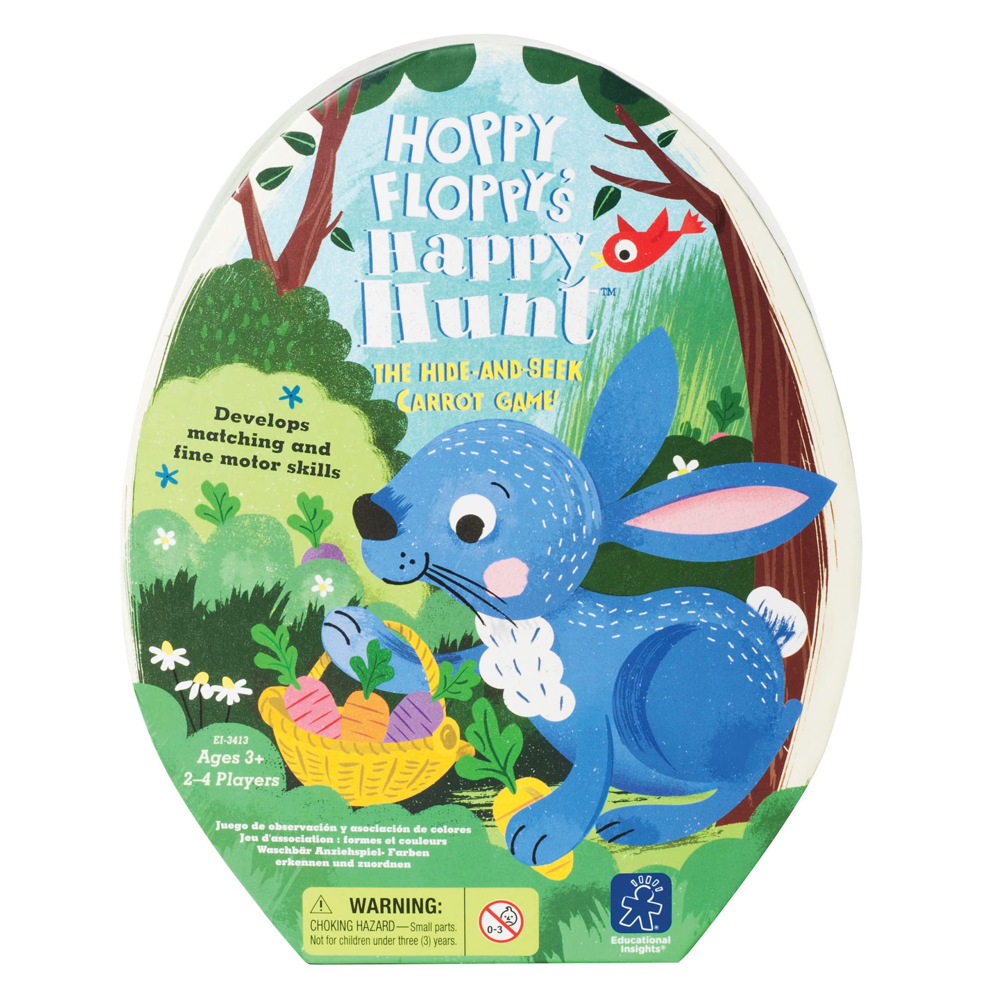 Foto 2 pulgar | Juego Educativo Hoppy Floppy's Happy Hunt de Combinación de Colores para Niños de 3 Años en Adelante