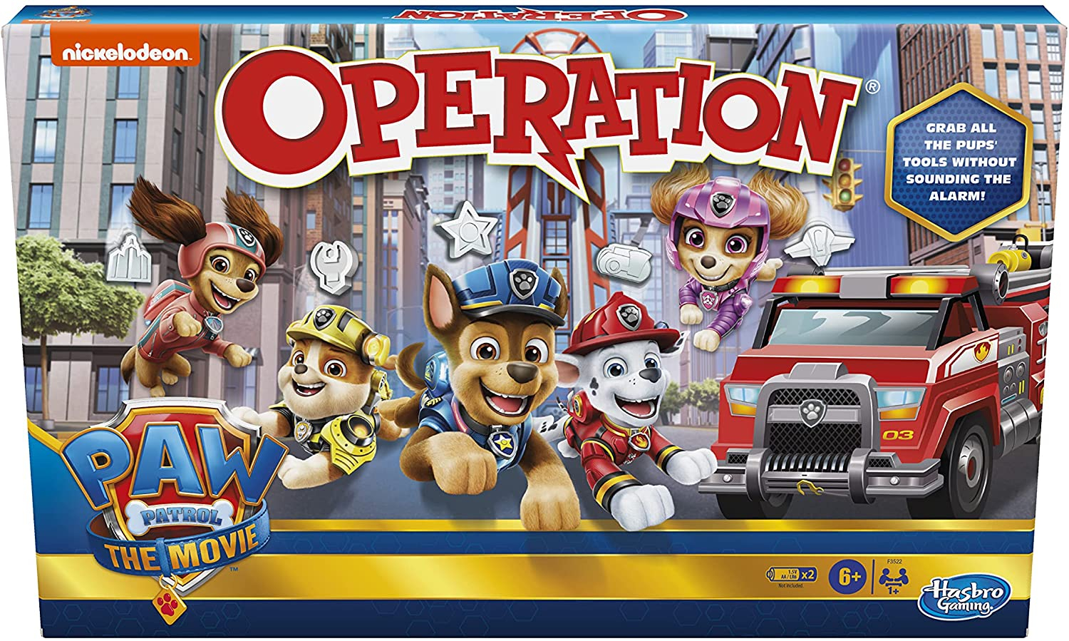 Foto 2 pulgar | Venta Internacional - Juego de Mesa Operation Game: Paw Patrol The Movie Edition
