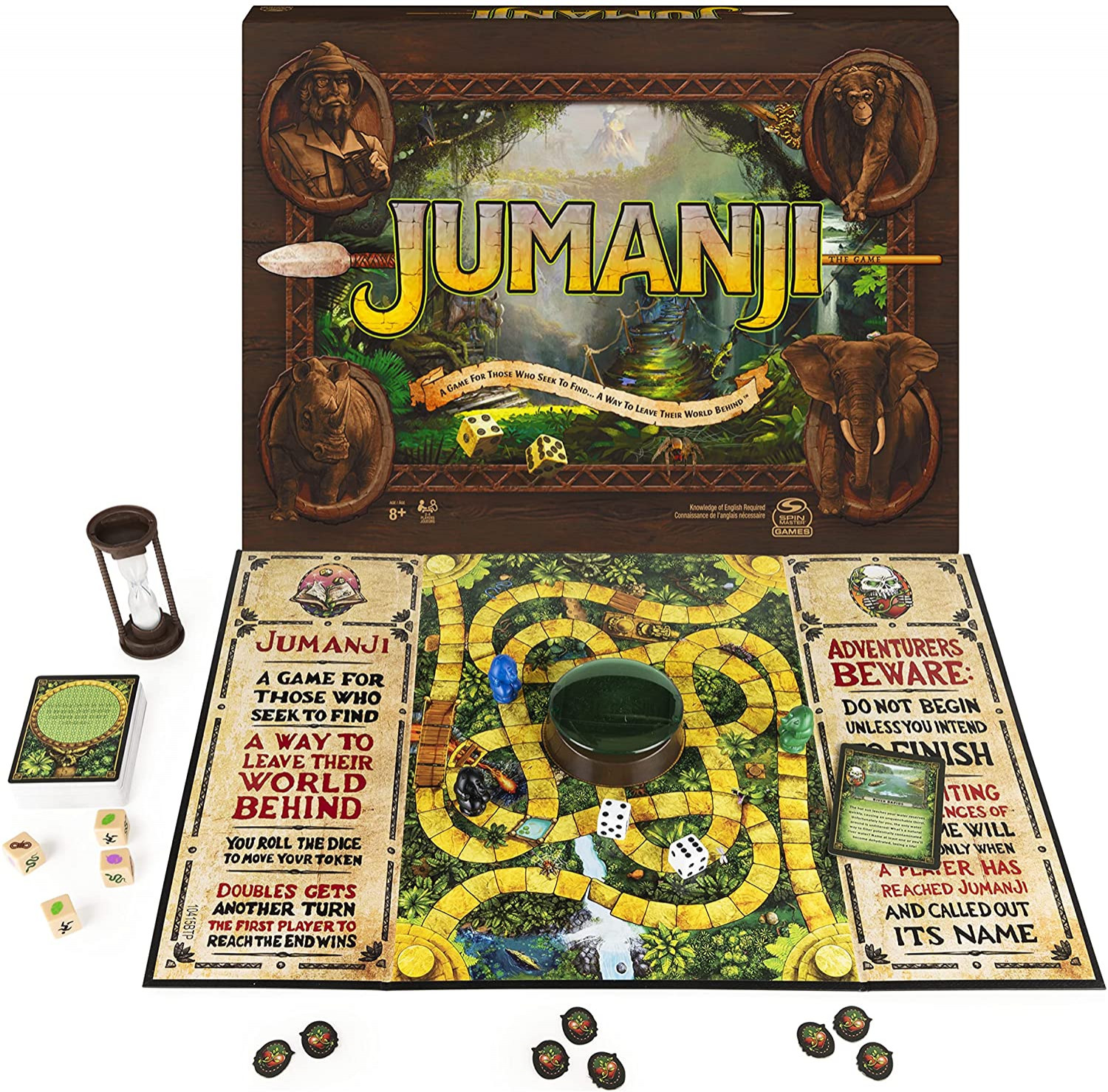 Foto 2 pulgar | Venta Internacional - Juego de Mesa Spin Master Games Jumanji The Game