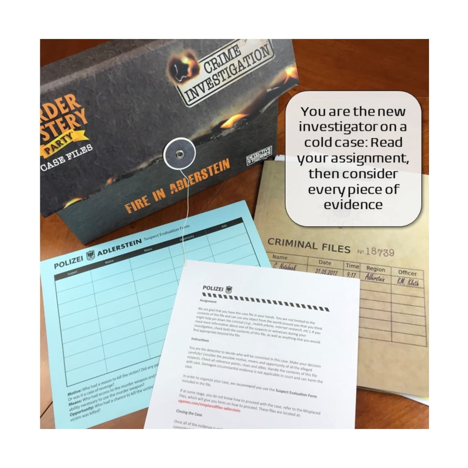 Foto 4 | Venta Internacional - Juego de Misterio Realista e Inmersivo University Games