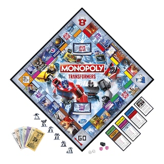 Foto 3 | Venta Internacional - Juego de Mesa Monopoly Transformers Edition