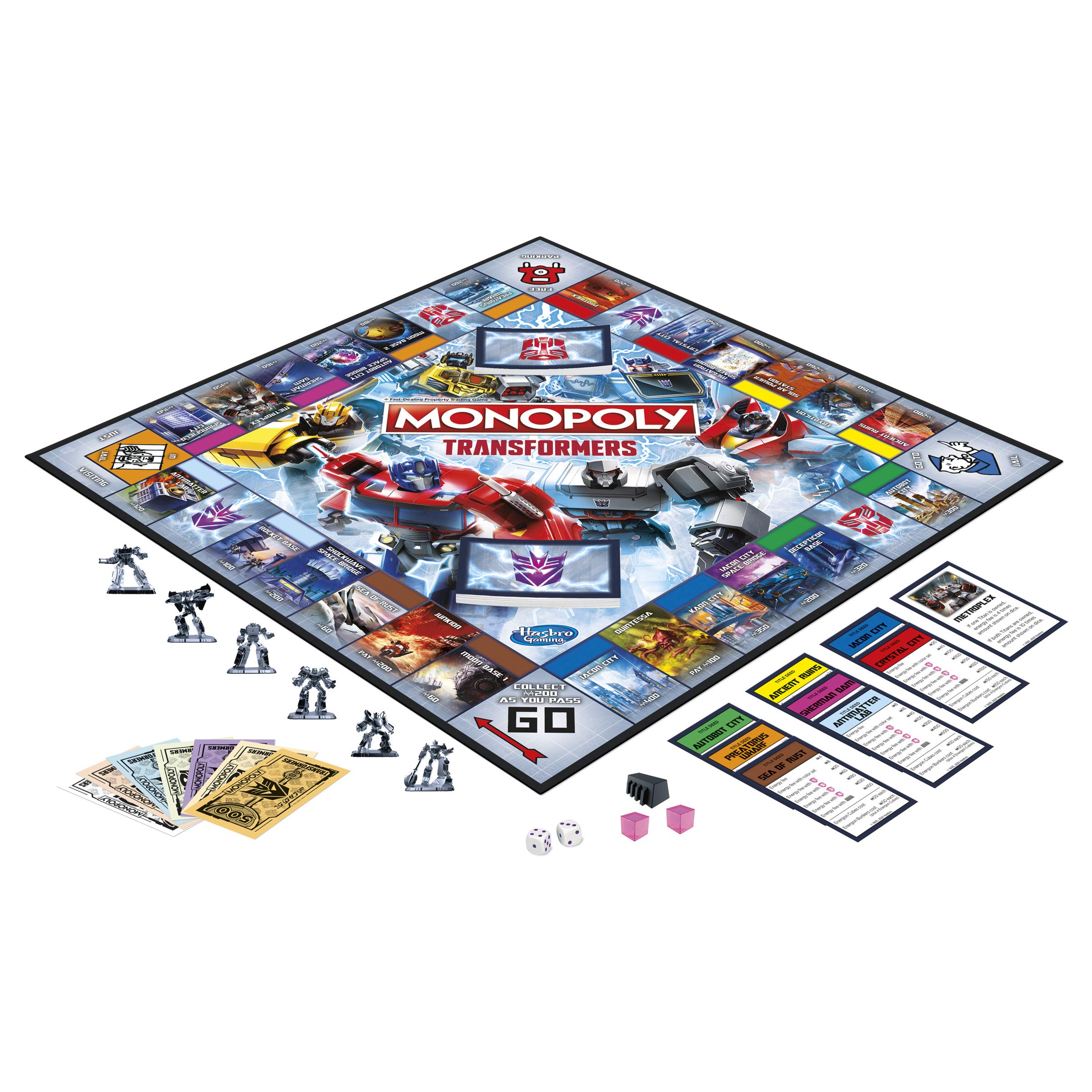 Foto 6 pulgar | Venta Internacional - Juego de Mesa Monopoly Transformers Edition