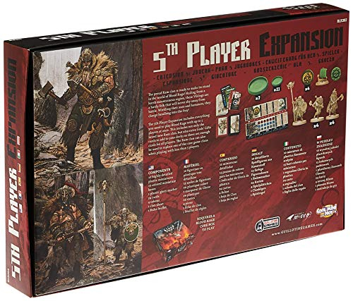 Foto 3 pulgar | Venta Internacional - Expansión Del Juego De Mesa Cmon Blood Rage Para 5 Jugadores