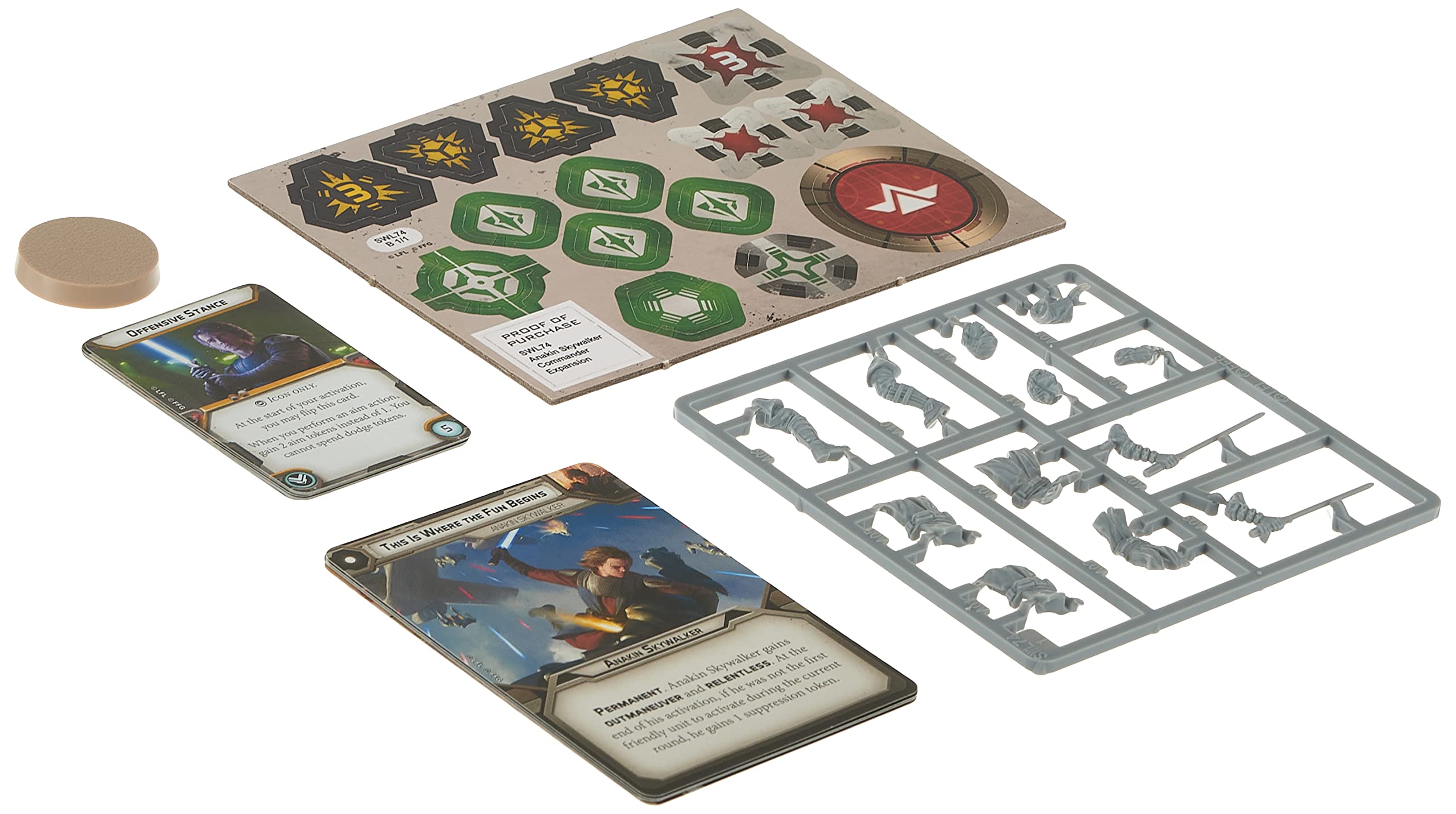 Foto 4 pulgar | Venta Internacional - Juego de Batallas Expansión Anakin Skywalker de Star Wars Legion