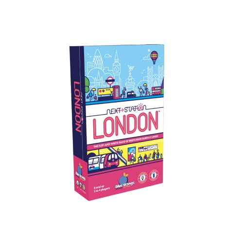 Venta Internacional - Juego de Mesa Blue Orange Games Next Station London Family 8+