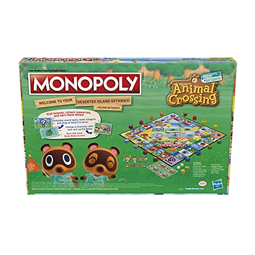 Foto 6 pulgar | Venta Internacional - Juego de Mesa Monopoly Animal Crossing New Horizons Edition