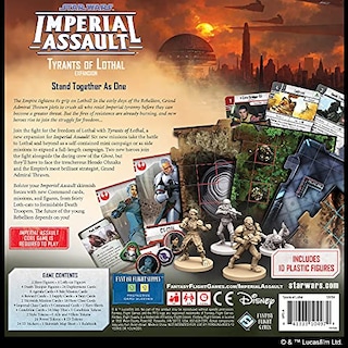 Foto 2 | Venta Internacional - Juego De Mesa Star Wars Imperial Assault Expansión Tyrants