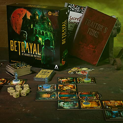 Foto 4 pulgar | Venta Internacional - Juego de Mesa Hasbro Gaming Betrayal At The House On The Hill 3