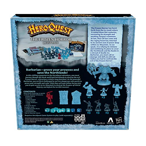 Foto 5 pulgar | Venta Internacional - Juego de Mesa Heroquest El Paquete de Misiones de Terror de Frozen