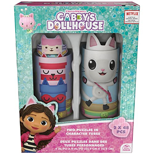 Foto 4 pulgar | Venta Internacional - Paquete de 2 Rompecabezas de 48 Piezas Gabby's Dollhouse