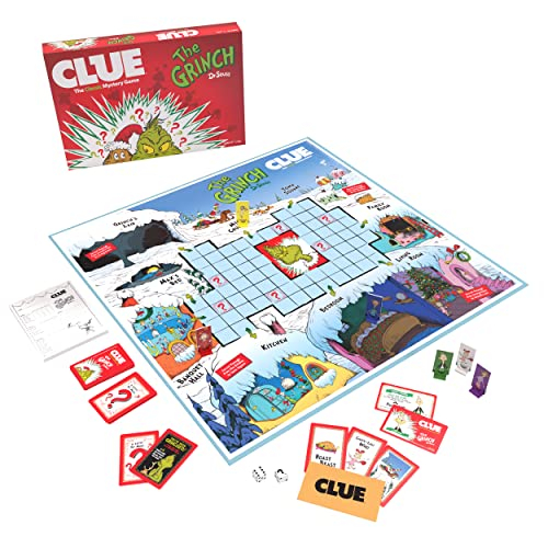 Foto 3 pulgar | Venta Internacional - Juego de Mesa Usapoly Clue: Cómo El Grinch Robó La Navidad