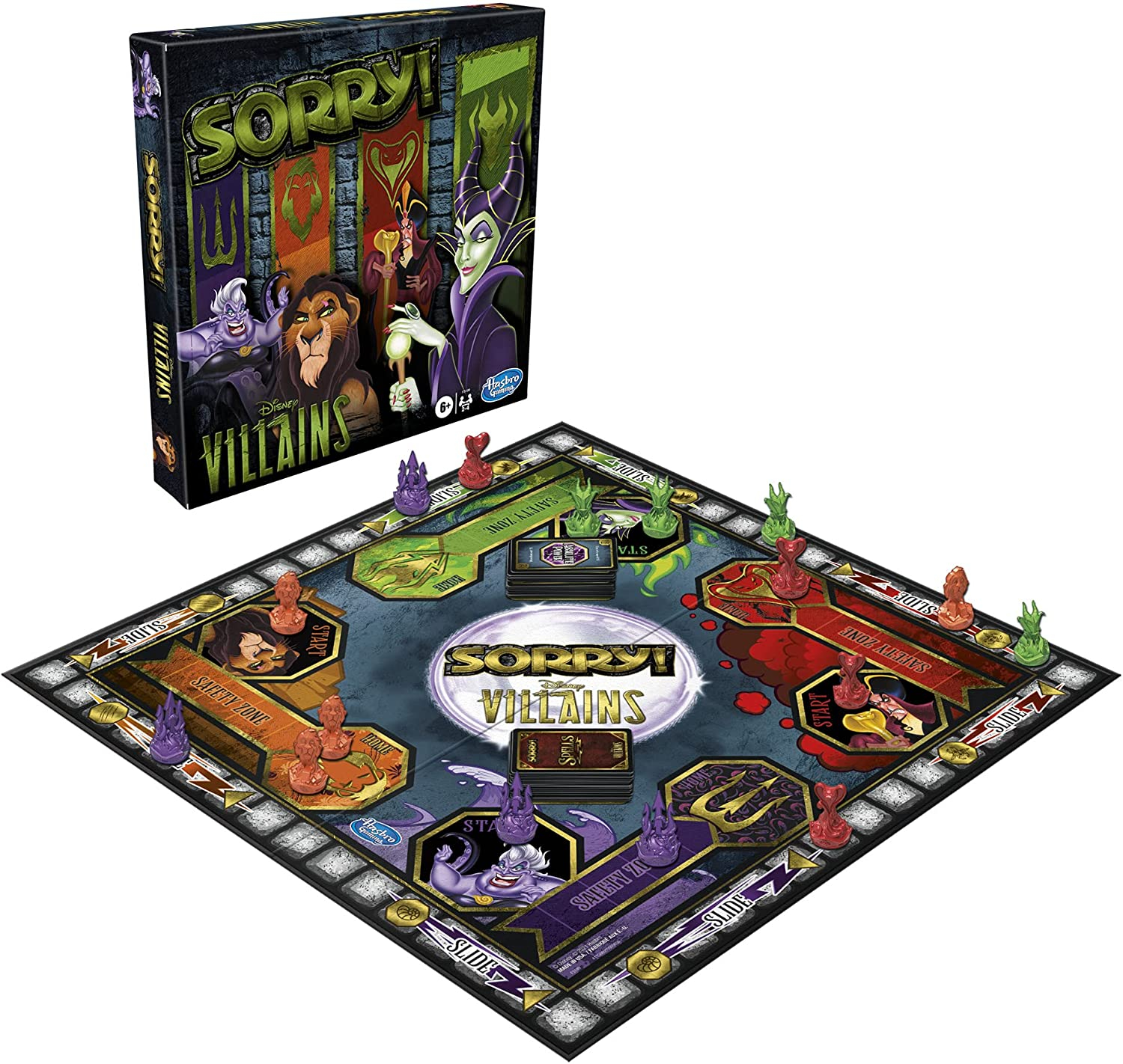 Foto 3 | Venta Internacional - Juego de Mesa ¡Lo Siento! Villanos de Disney