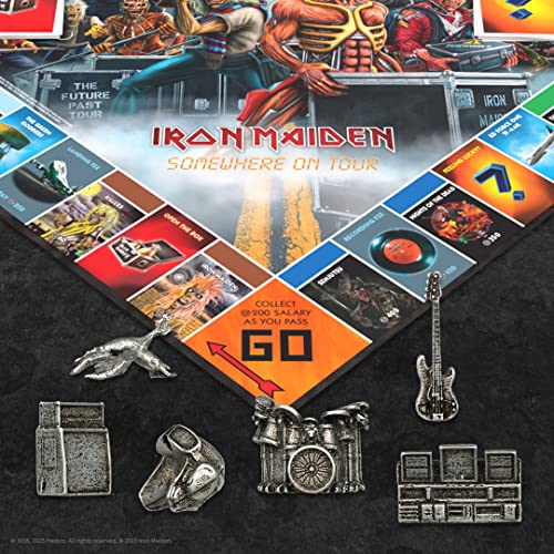 Foto 7 pulgar | Venta Internacional - Juego de Mesa Usaopoly Monopoly Iron Maiden