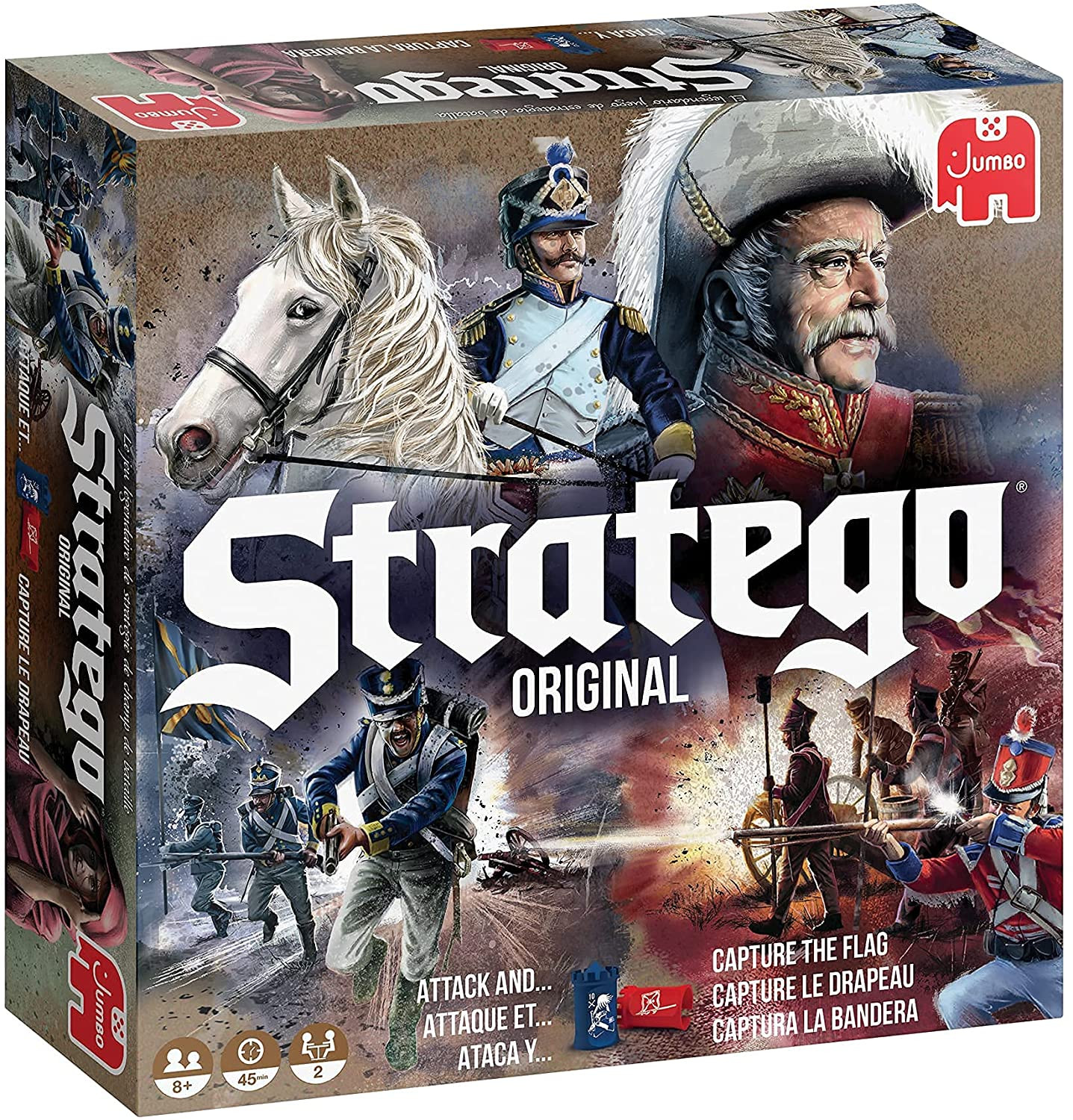 Foto 2 pulgar | Venta Internacional -Juego de Mesa Jumbo Stratego