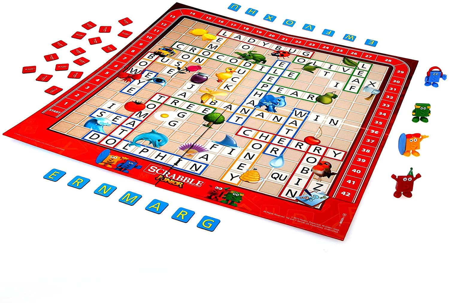 Foto 3 pulgar | Venta Internacional - Juego Scrabble Junior Hasbro Gaming