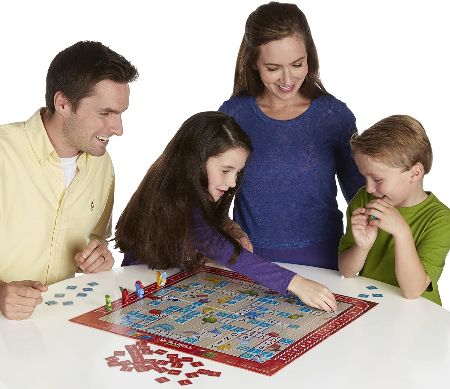 Foto 4 pulgar | Venta Internacional - Juego Scrabble Junior Hasbro Gaming