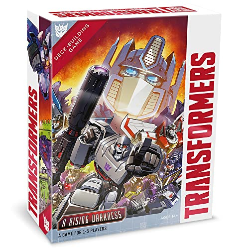 Venta Internacional - Juego de Construcción de Mazos Transformers de Renegade Game Studios