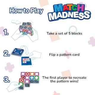 Foto 3 | Venta Internacional - Juego De Mesa Foxmind Match Madness Family Age 7+