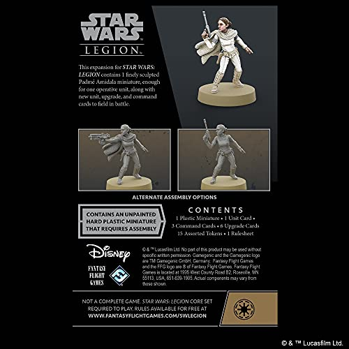 Foto 2 | Venta Internacional - Expansión Padme Amidala De Star Wars Legion | Juego De Batal