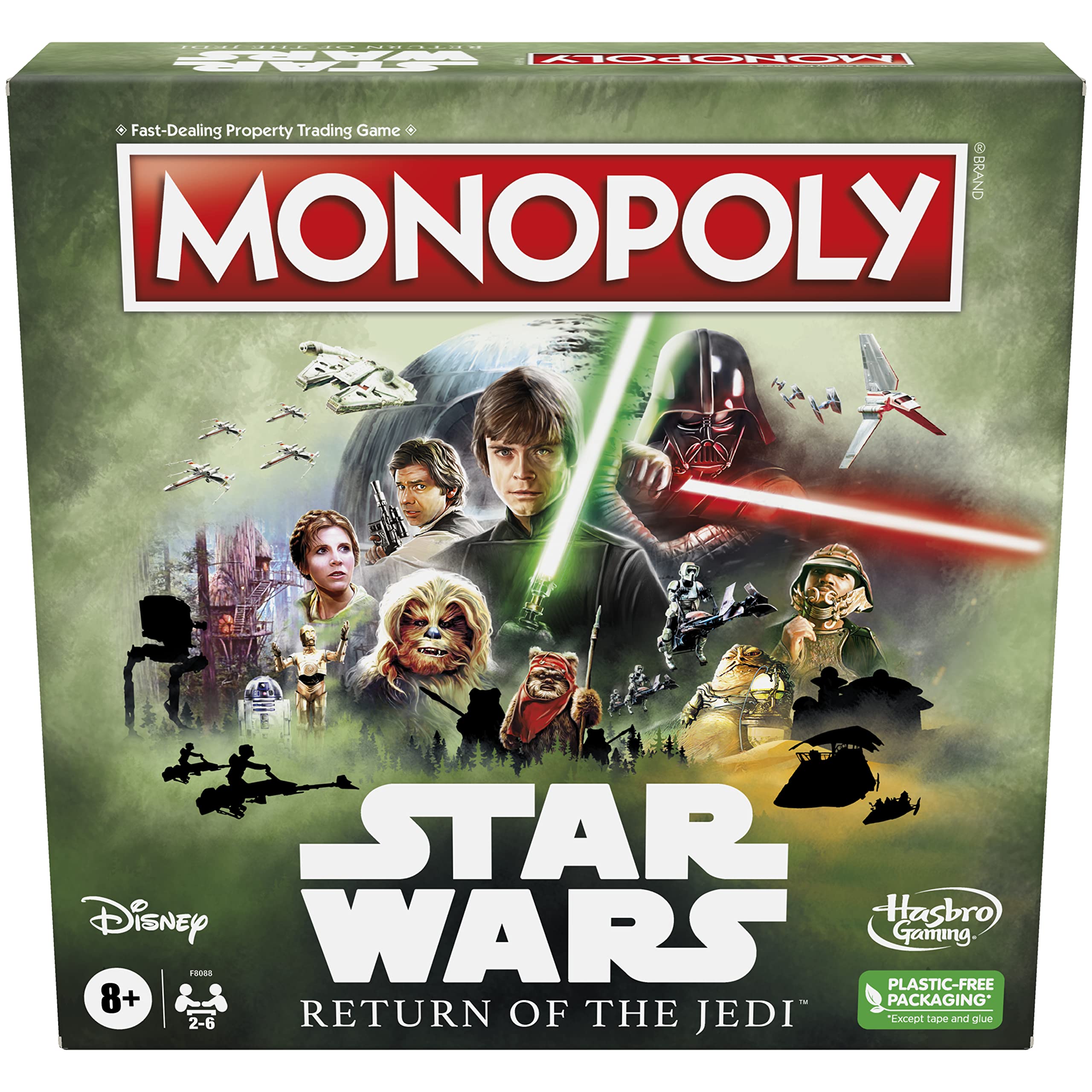 Foto 2 pulgar | Venta Internacional - Juego de Mesa Monopoly Star Wars Return Of The Jedi Edition