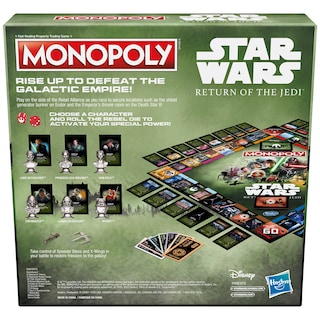 Foto 2 | Venta Internacional - Juego de Mesa Monopoly Star Wars Return Of The Jedi Edition