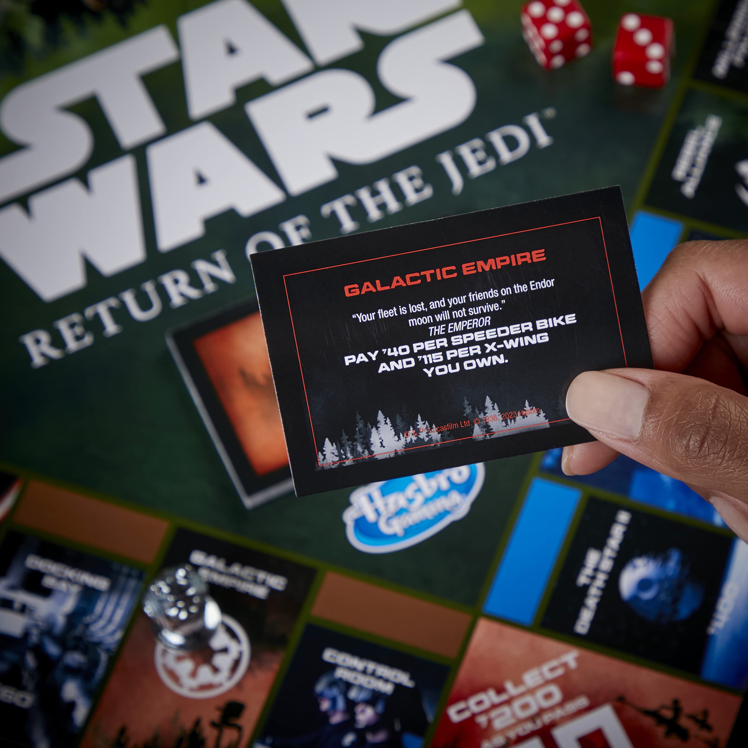 Foto 5 pulgar | Venta Internacional - Juego de Mesa Monopoly Star Wars Return Of The Jedi Edition