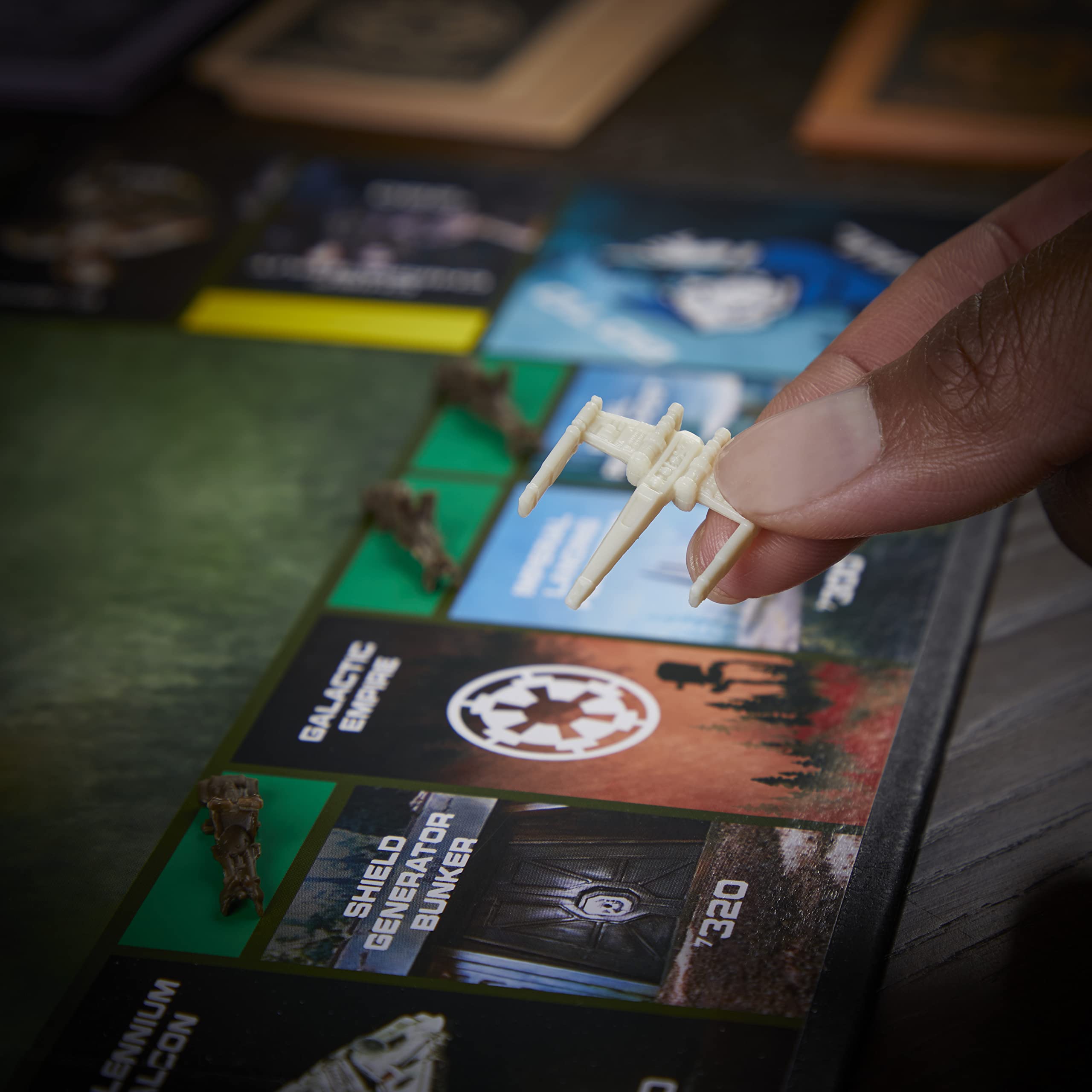 Foto 6 pulgar | Venta Internacional - Juego de Mesa Monopoly Star Wars Return Of The Jedi Edition