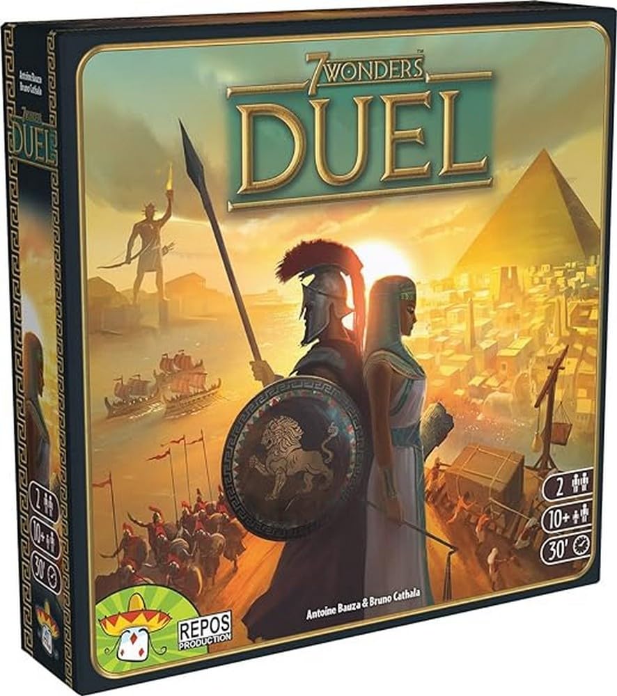 Foto 2 pulgar | Venta Internacional - Juego de Mesa 7 Wonders Duel Repos Production