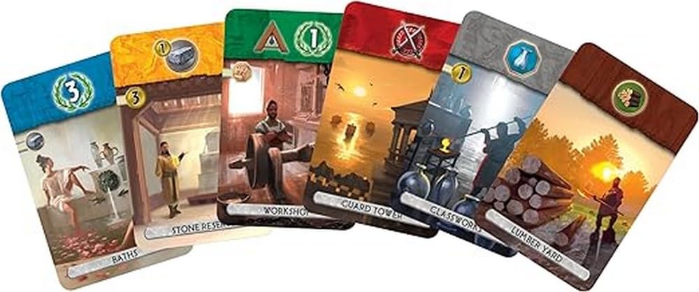 Foto 5 pulgar | Venta Internacional - Juego de Mesa 7 Wonders Duel Repos Production