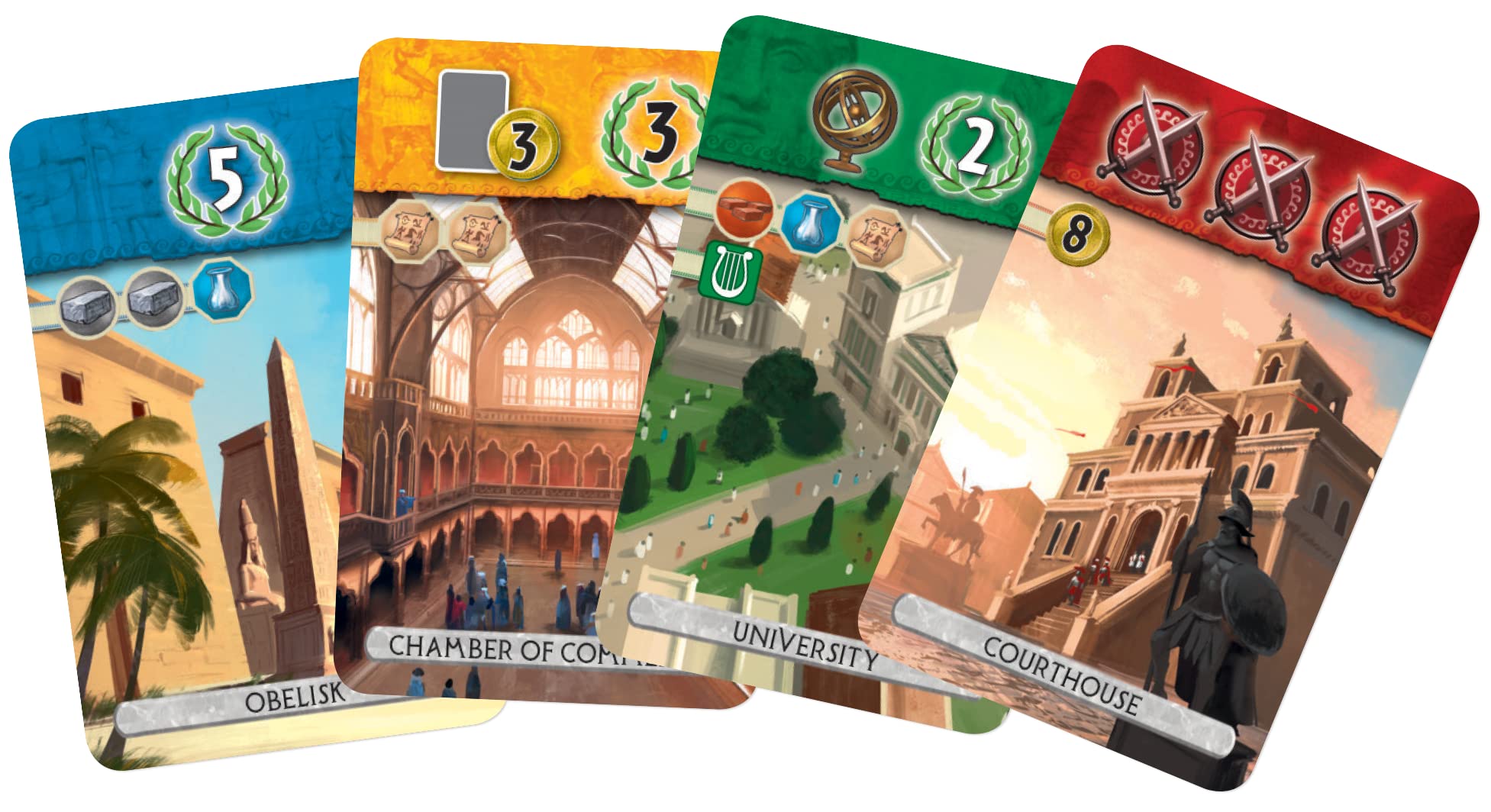 Foto 6 pulgar | Venta Internacional - Juego de Mesa 7 Wonders Duel Repos Production