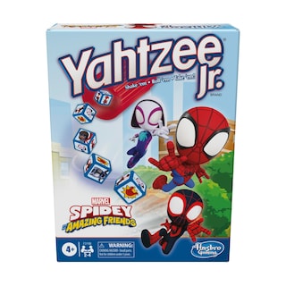 Foto 1 | Venta Internacional - Juego De Mesa Hasbro Gaming Yahtzee Jr. Marvel Spidey Friends