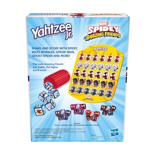 Foto 2 | Venta Internacional - Juego De Mesa Hasbro Gaming Yahtzee Jr. Marvel Spidey Friends