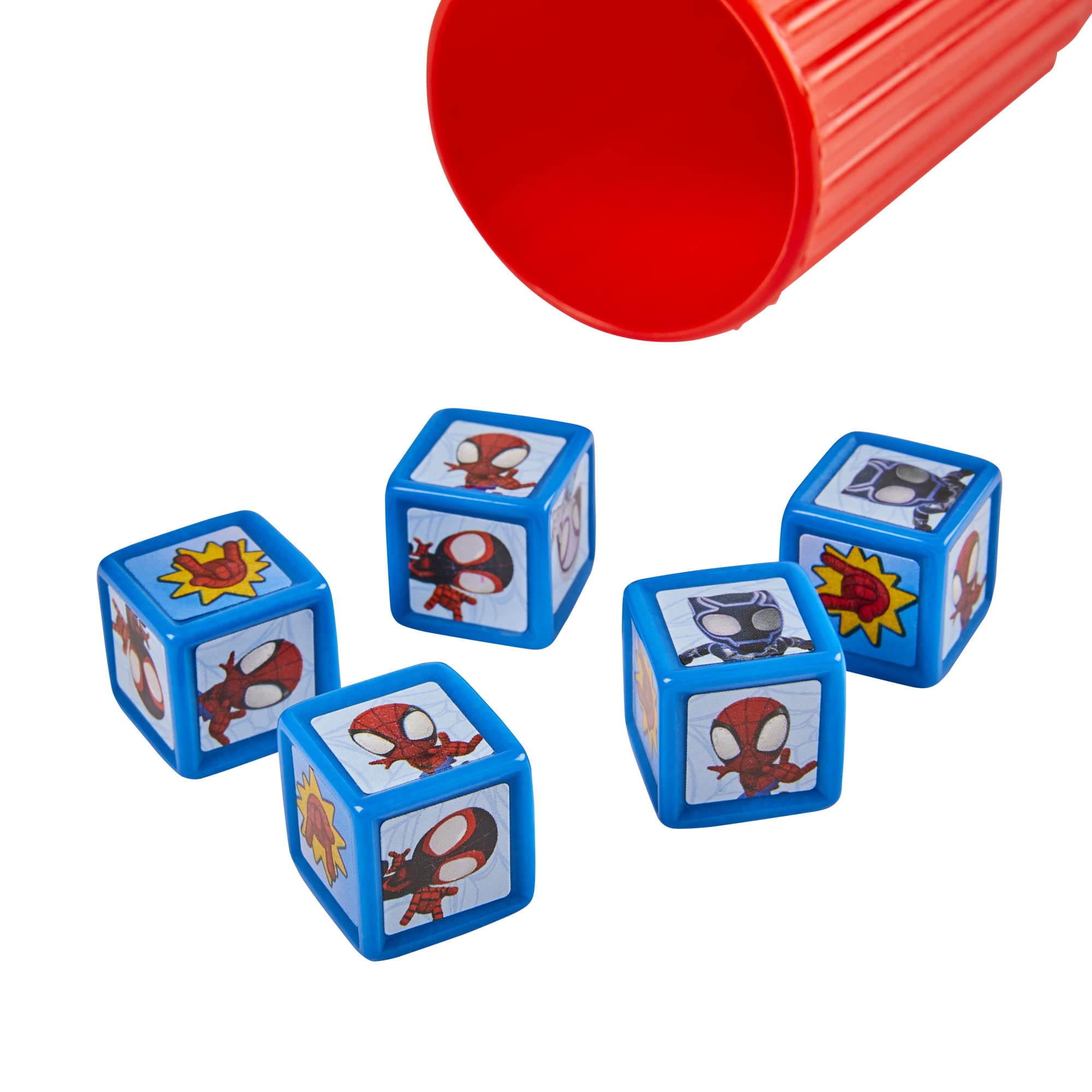 Foto 8 pulgar | Venta Internacional - Juego De Mesa Hasbro Gaming Yahtzee Jr. Marvel Spidey Friends