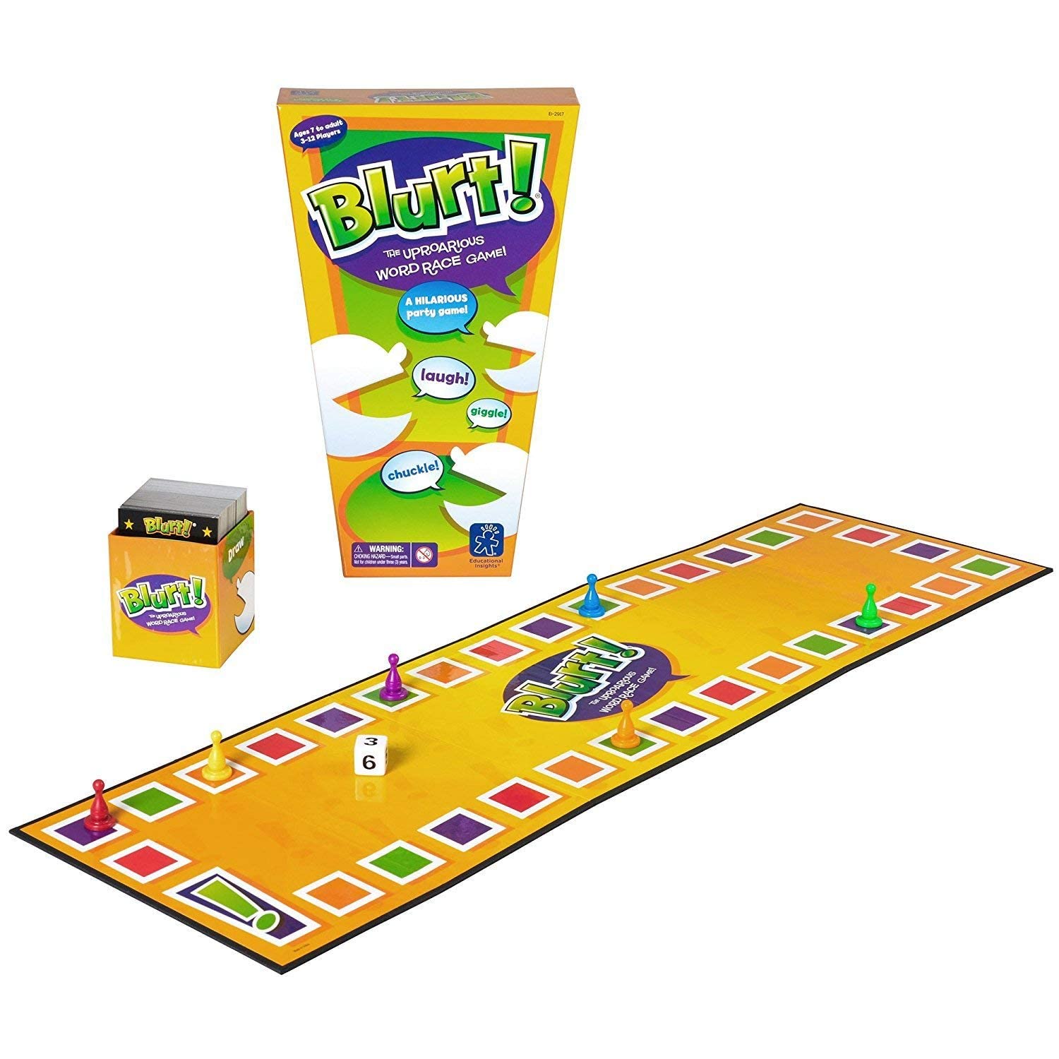 Venta Internacional - Juegos De Mesa Educational Insights Blurt! Juego De Palabras 7+