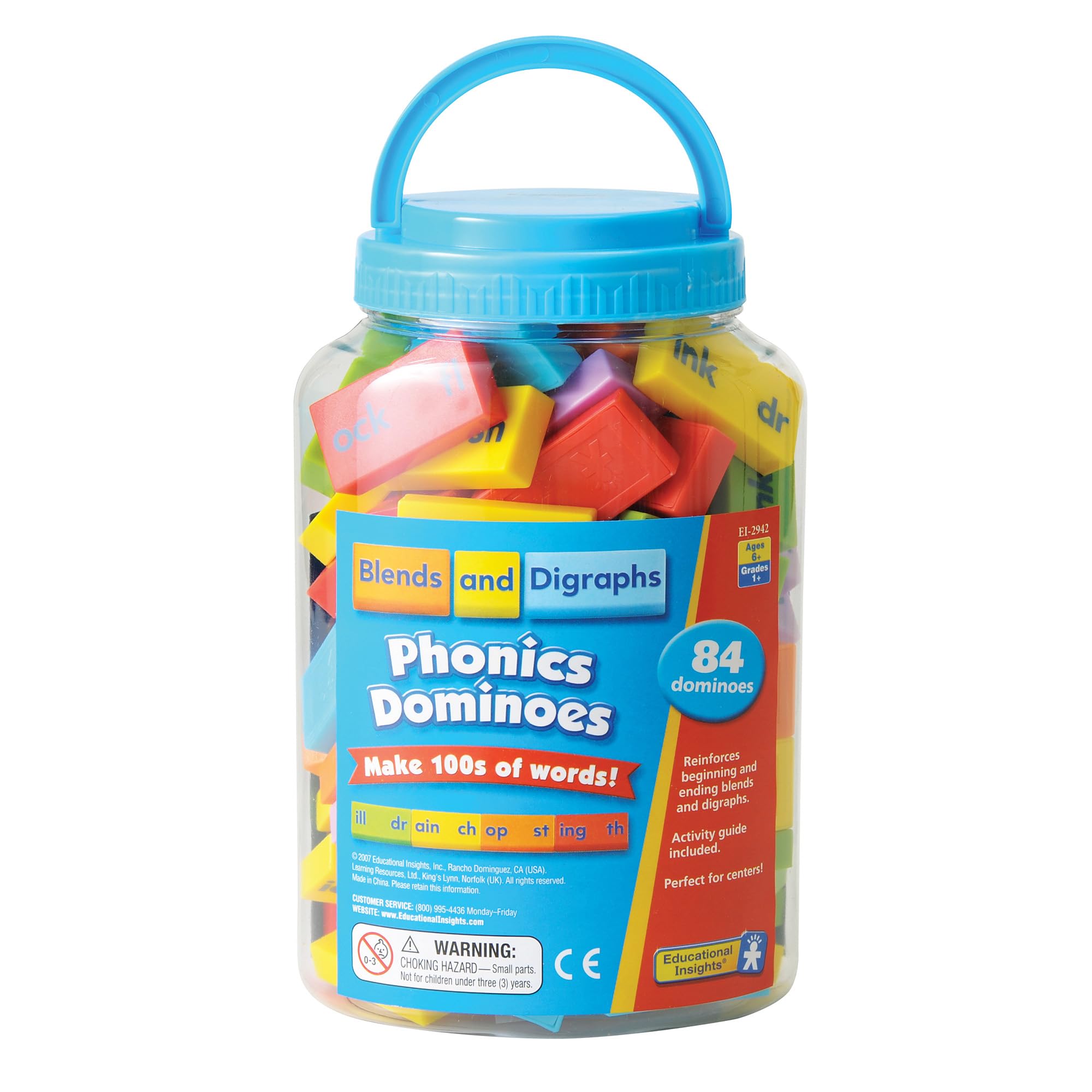 Foto 1 | Venta Internacional - Set De Mezclas Y Dígrafos De Phonics Dominoes Educational Insights