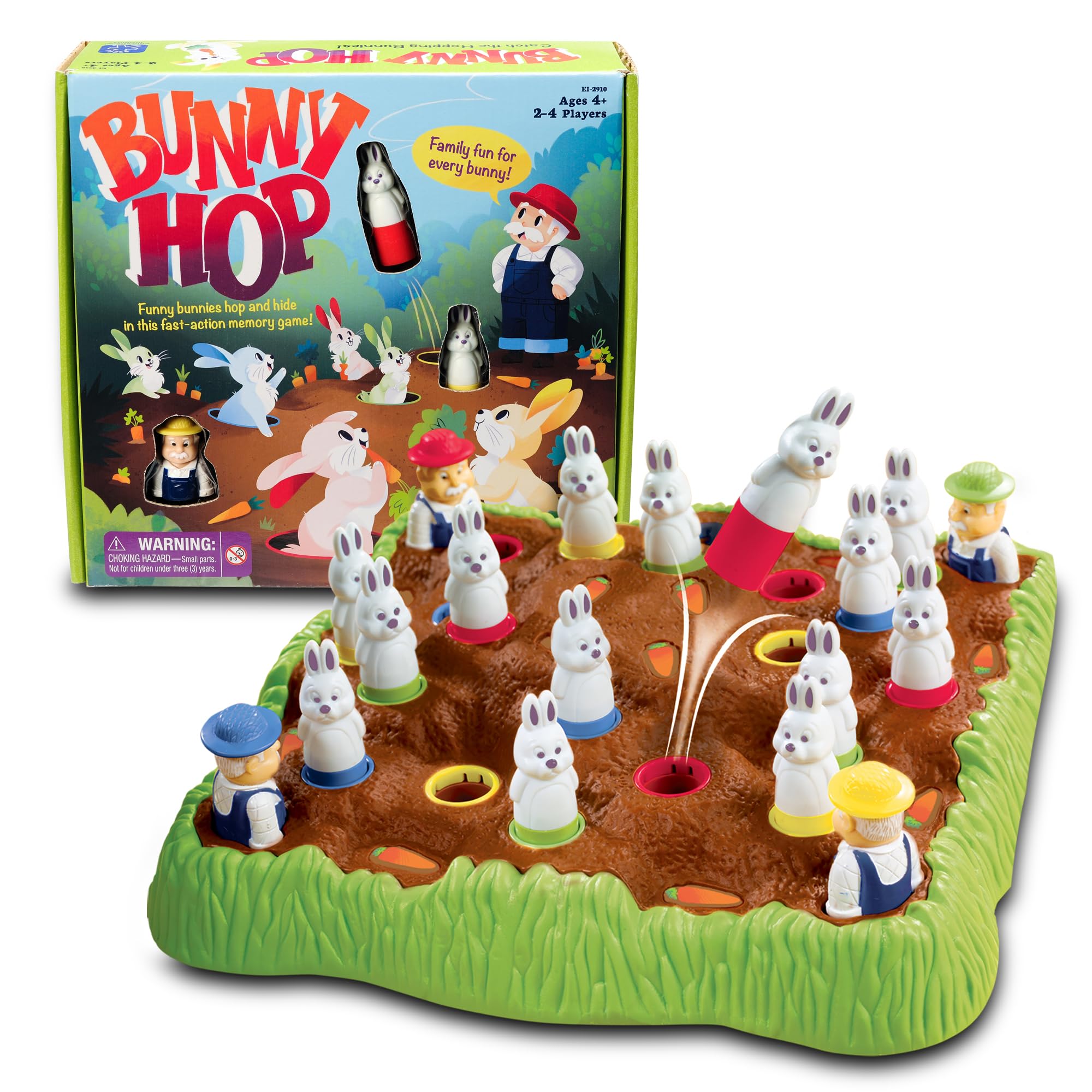 Foto 8 pulgar | Venta Internacional - Juego Educational Insights Bunny Hop Memory de 2 a 4 Jugadores