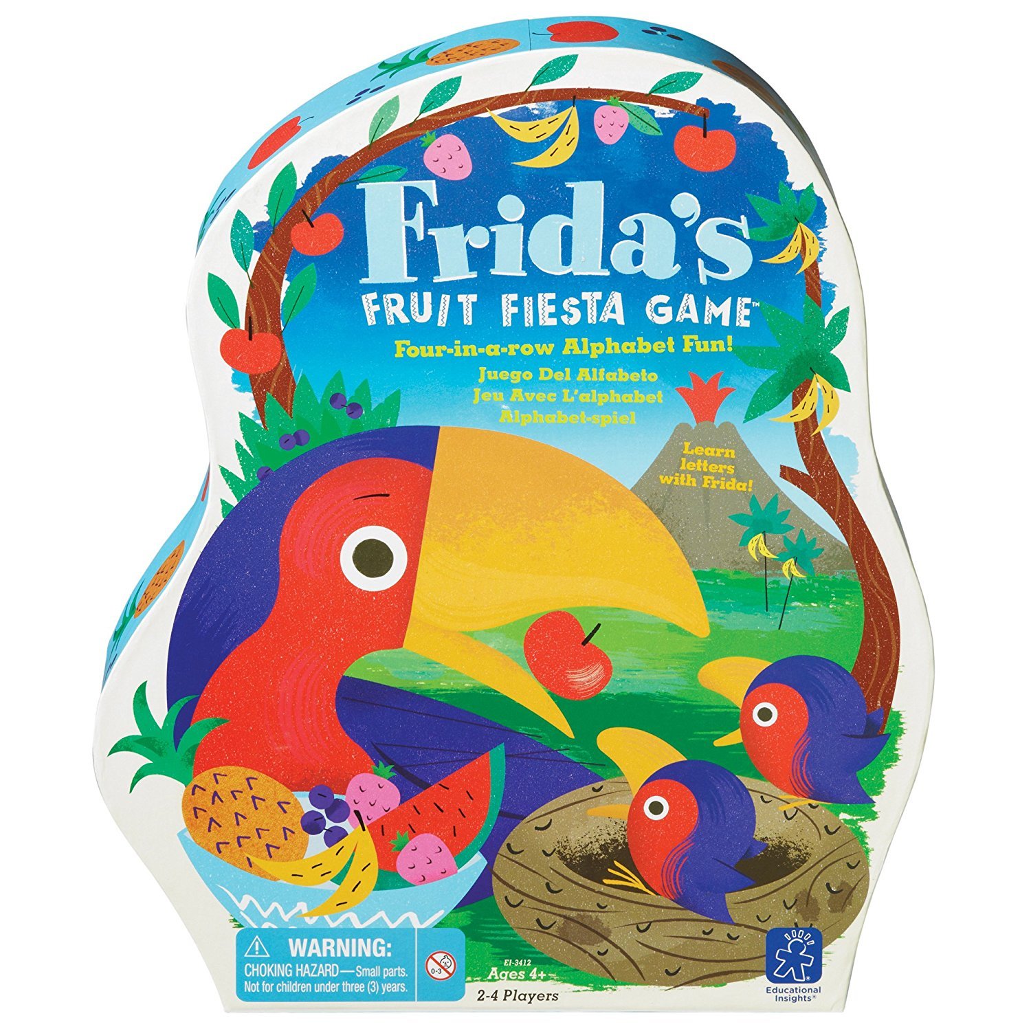 Foto 2 pulgar | Venta Internacional - Juego de Mesa Educational Insights Frida's Fruit Fiesta Alphabe