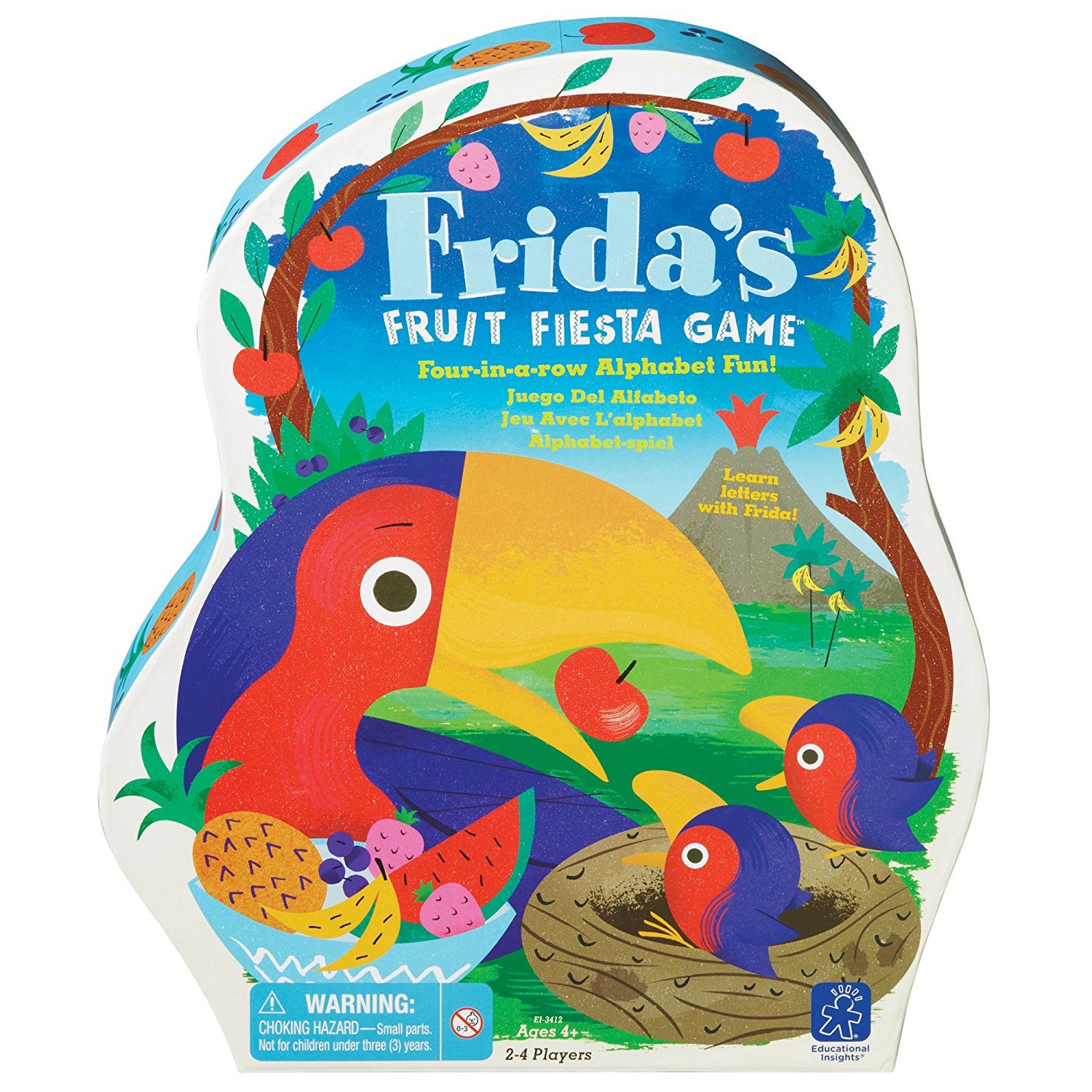 Venta Internacional - Juego de Mesa Educational Insights Frida's Fruit Fiesta Alphabe