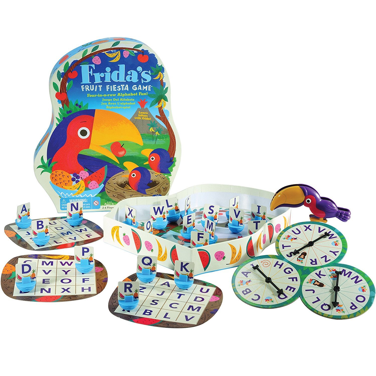 Foto 4 pulgar | Venta Internacional - Juego de Mesa Educational Insights Frida's Fruit Fiesta Alphabe