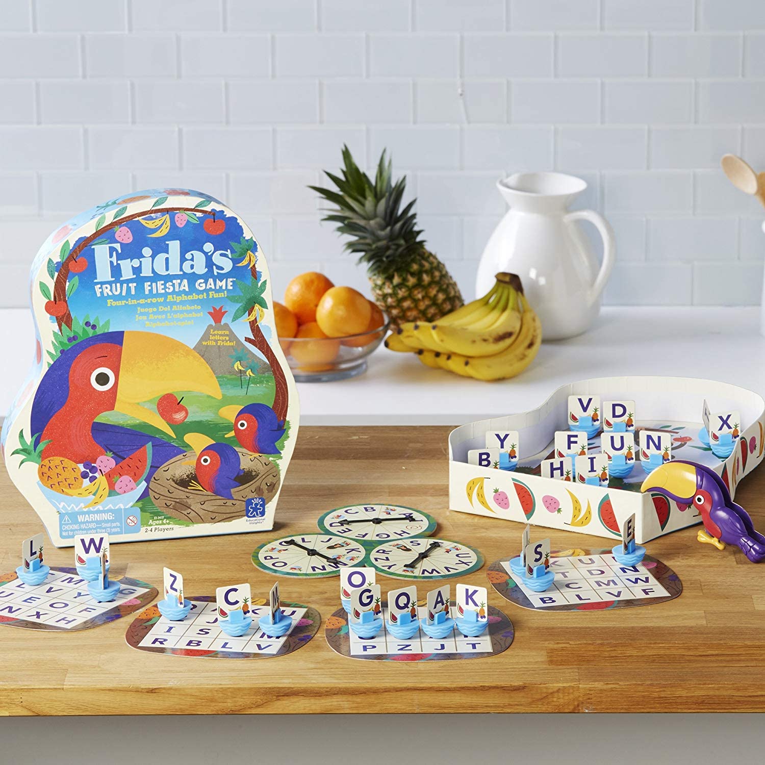 Foto 6 pulgar | Venta Internacional - Juego de Mesa Educational Insights Frida's Fruit Fiesta Alphabe