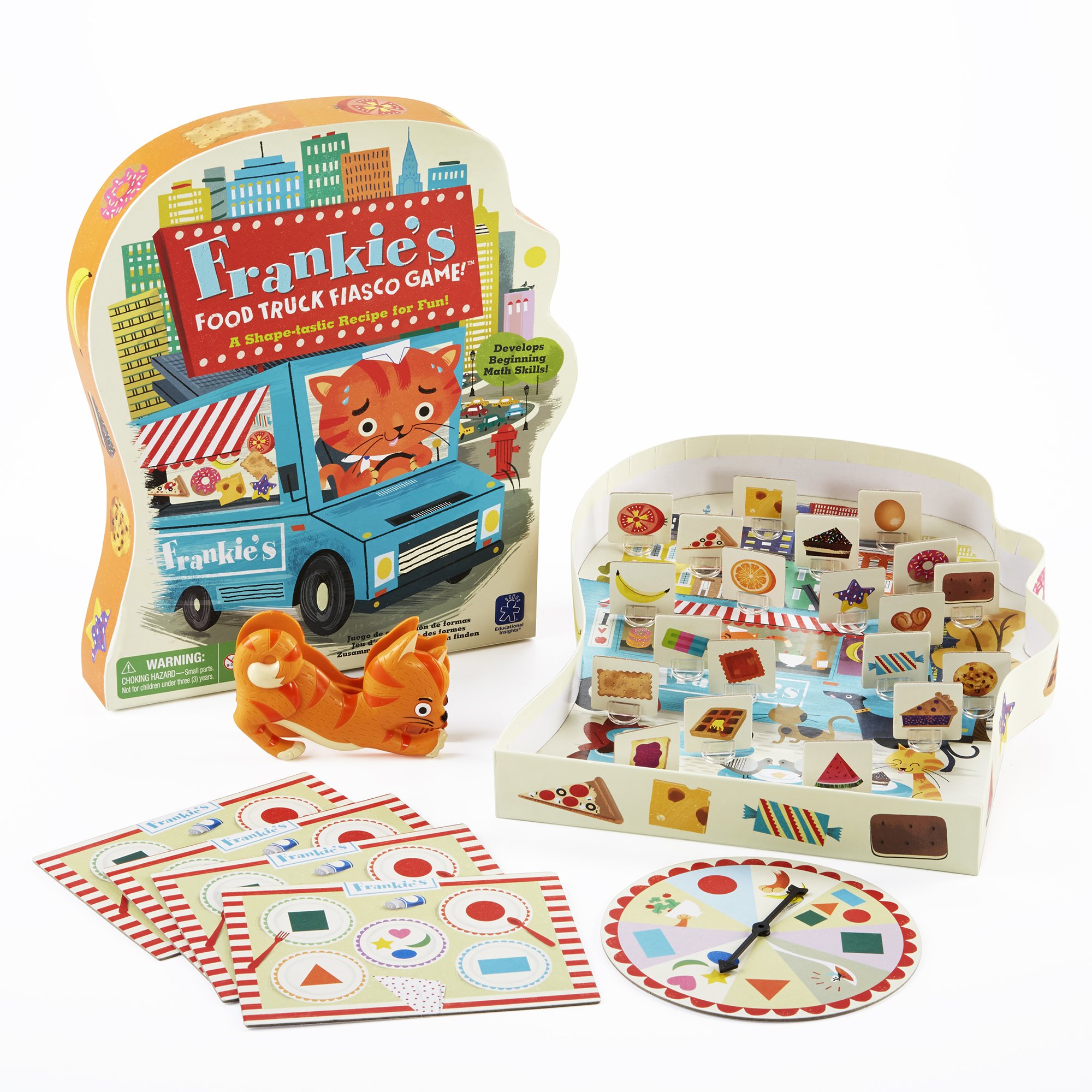 Venta Internacional - Juego Figuras Geométricas Educational Insights Camión de Comida de Frankie