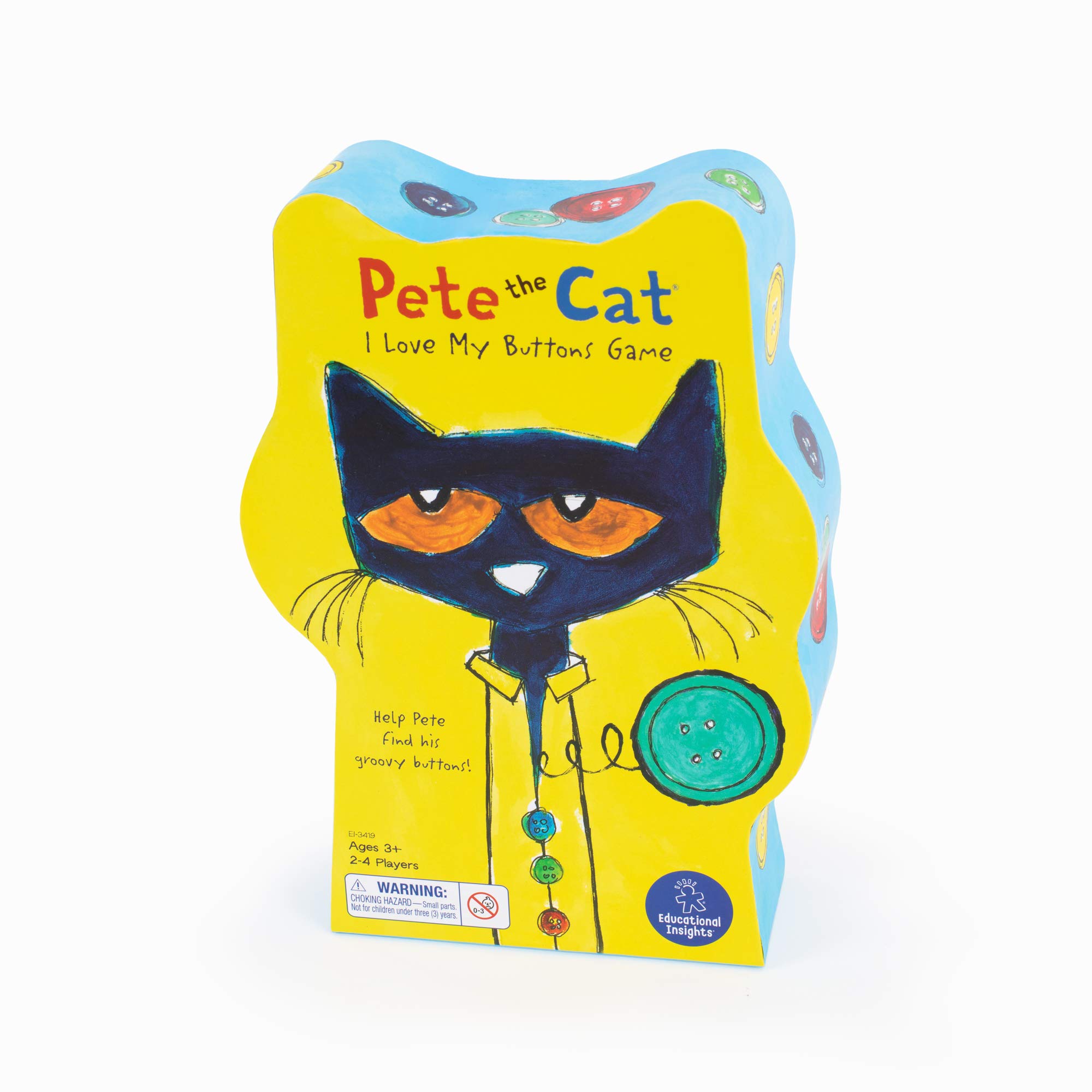 Foto 7 pulgar | Venta Internacional - Juego de Mesa Educational Insights Pete The Cat I Love My Buttons