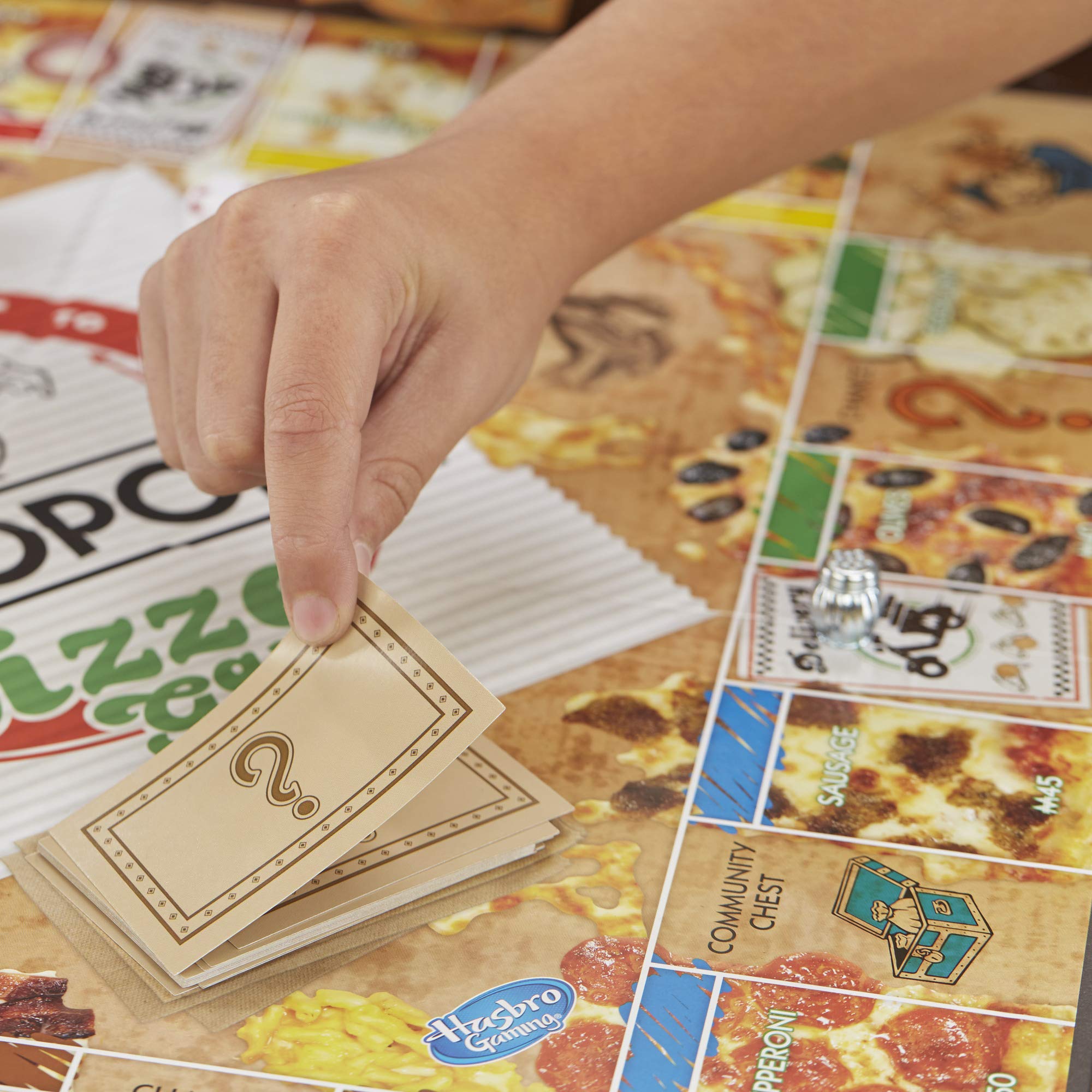 Foto 7 pulgar | Venta Internacional - Juego de Mesa Monopoly Pizza para Niños Mayores de 8 Años con Fichas de Pizza