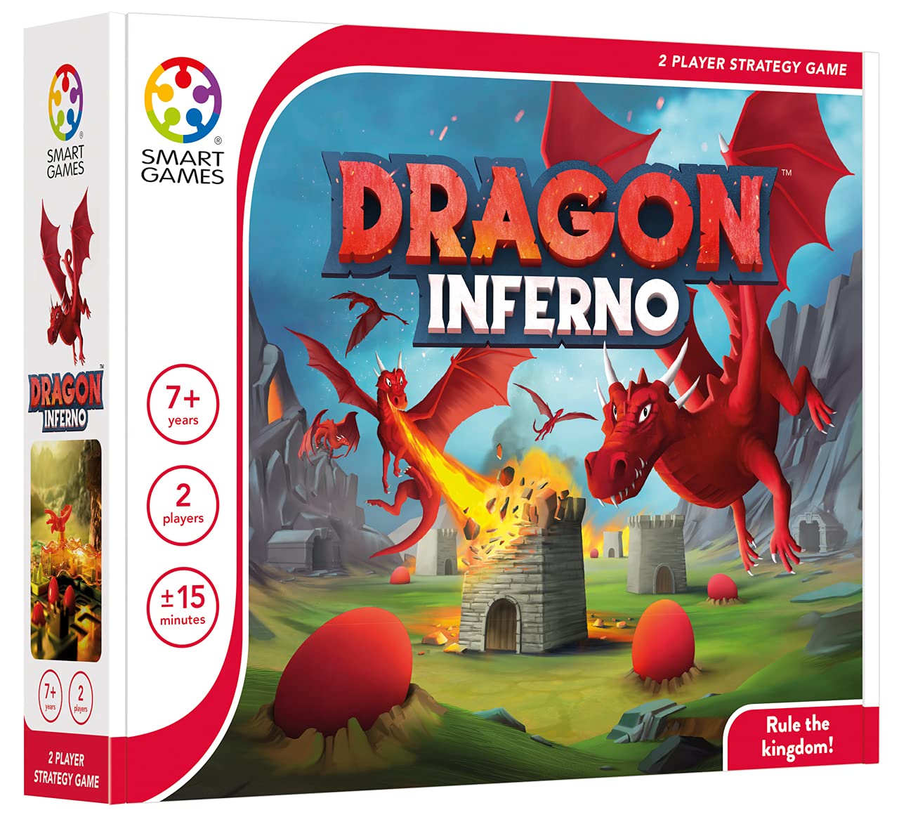 Foto 2 pulgar | Venta Internacional - Juego de Estrategia Smartgames Dragon Inferno para 2 Jugadores a Partir de 7 Años