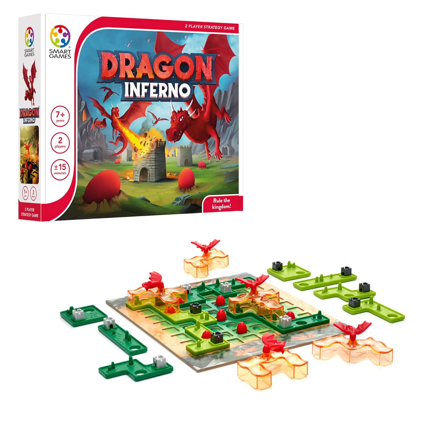 Foto 5 pulgar | Venta Internacional - Juego de Estrategia Smartgames Dragon Inferno para 2 Jugadores a Partir de 7 Años