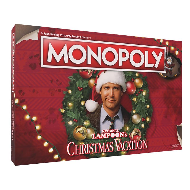 Venta Internacional - Juego De Mesa Usapoly Monopoly National Lampoons Christmas Vac