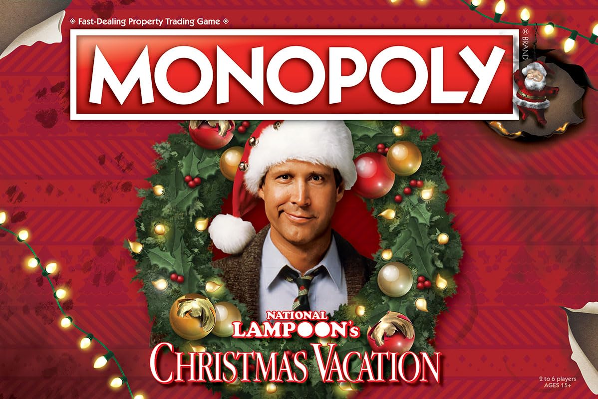 Foto 6 pulgar | Venta Internacional - Juego De Mesa Usapoly Monopoly National Lampoons Christmas Vac