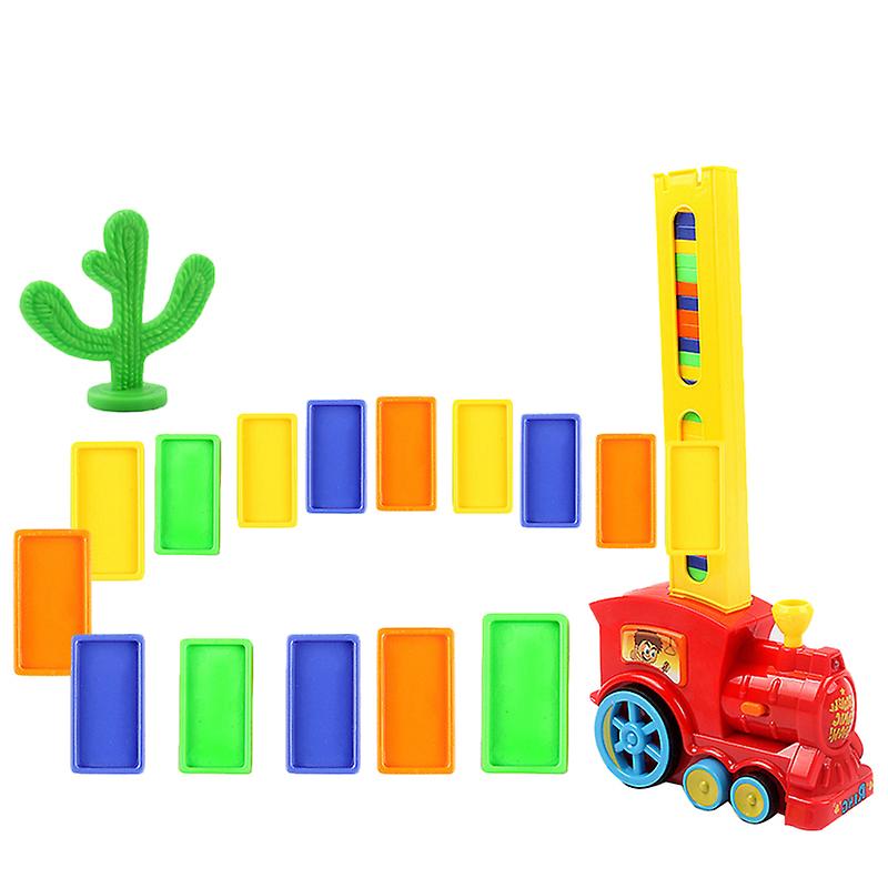 Foto 2 pulgar | Venta Internacional - Juguete Domino Blocks, 120 Unidades, Para Niños, Con Ruedas De Vehículos Del Color Del Color