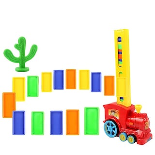 Foto 1 | Venta Internacional - Juguete Domino Blocks, 120 Unidades, Para Niños, Con Ruedas De Vehículos Del Color Del Color